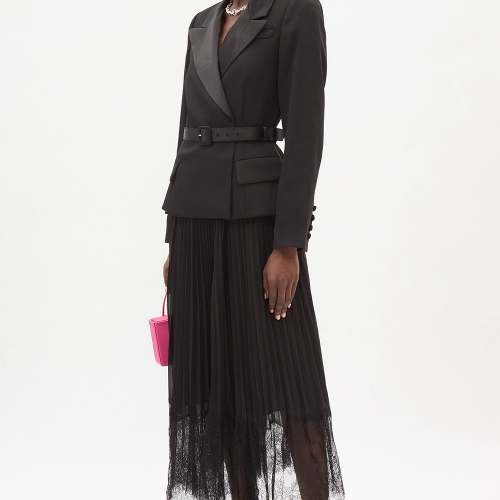 Self -Portrait blazer belt dress. Size-6/M